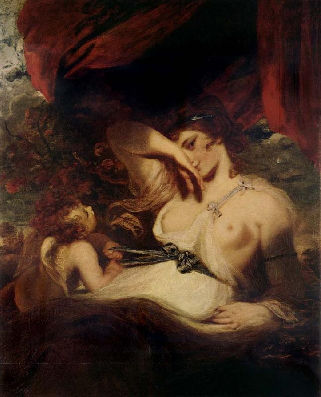 Sir Joshua Reynolds Cupid Untying the Zone of Venus oil painting picture